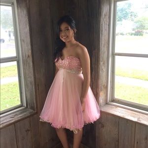 Name brand homecoming dress